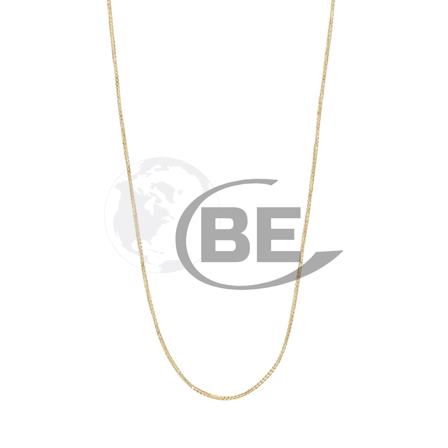 10 Karat Box Chain, 20 "