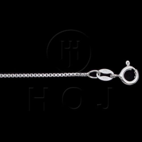 Sterling Silver Box Link Chain, 16"