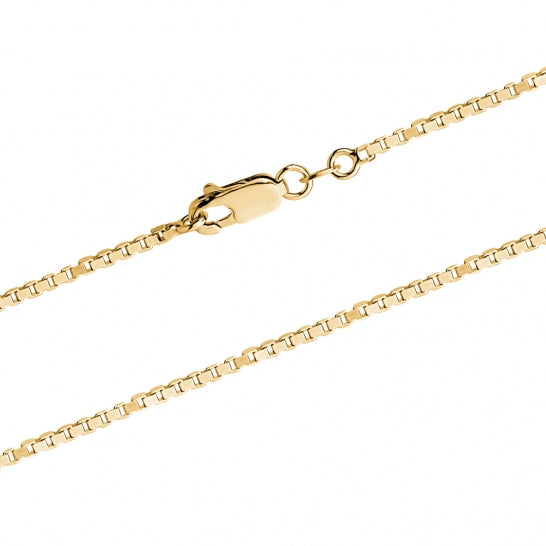10 Karat Box Chain, 24 "