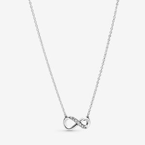 Pandora Sparkling Infinity Collier Necklace, 19.7"