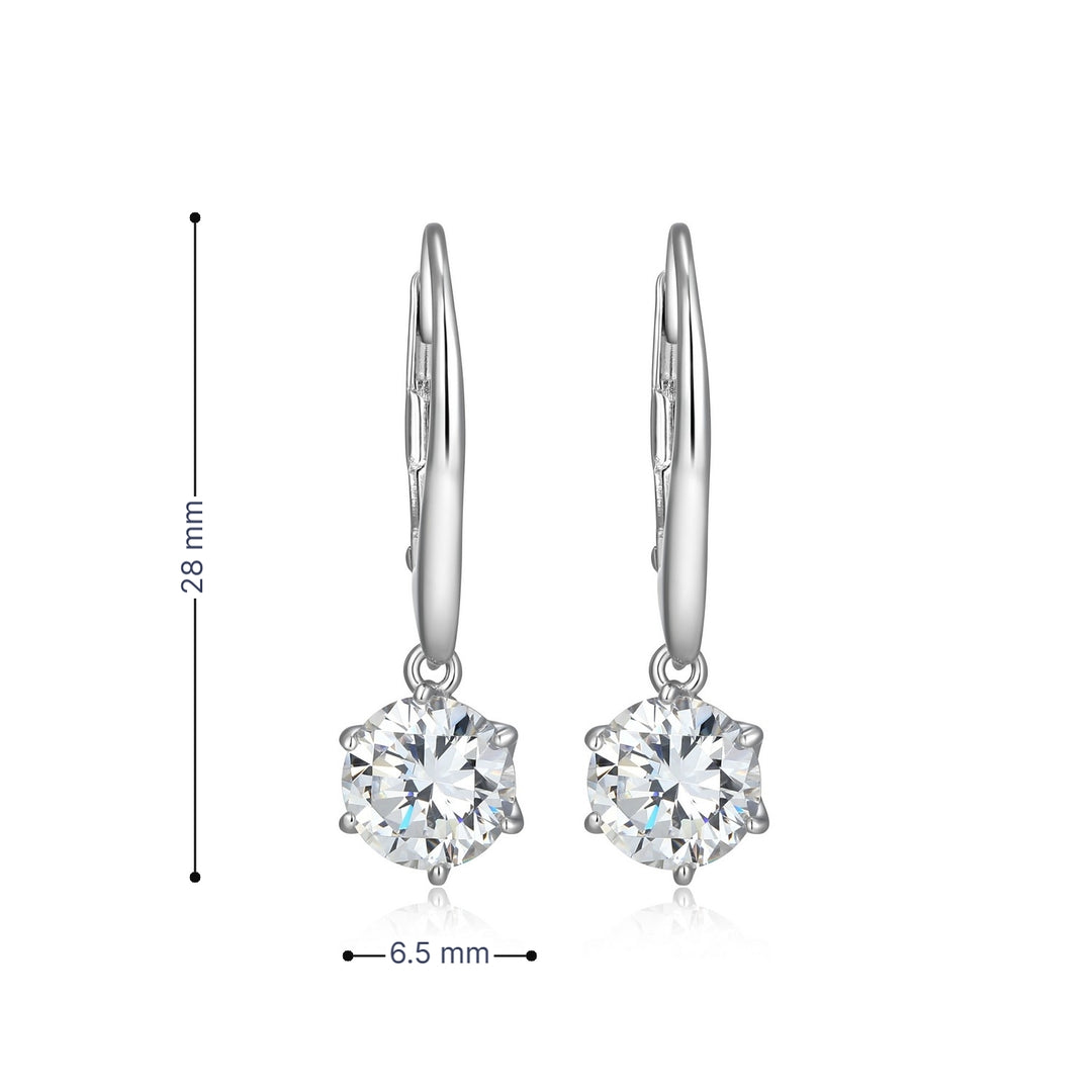 Reign rhodium-plated sterling