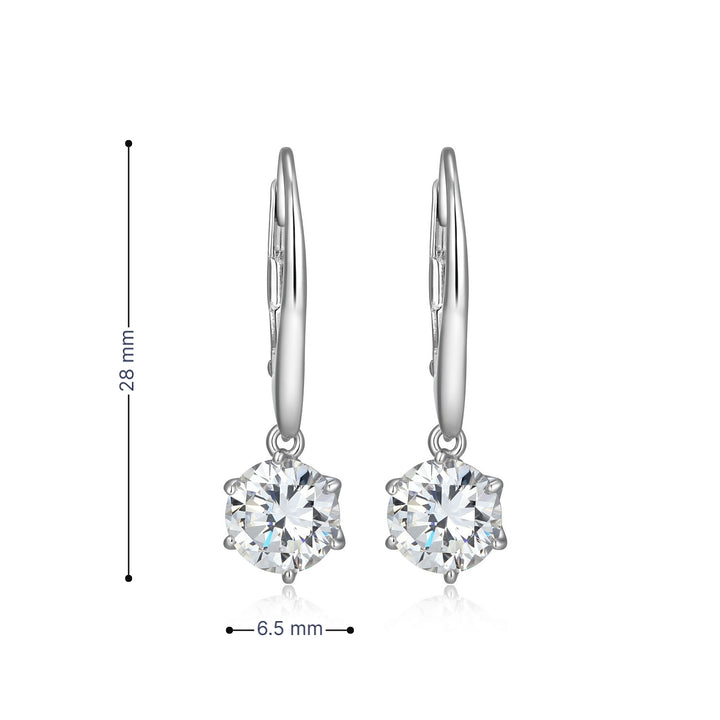 Reign rhodium-plated sterling