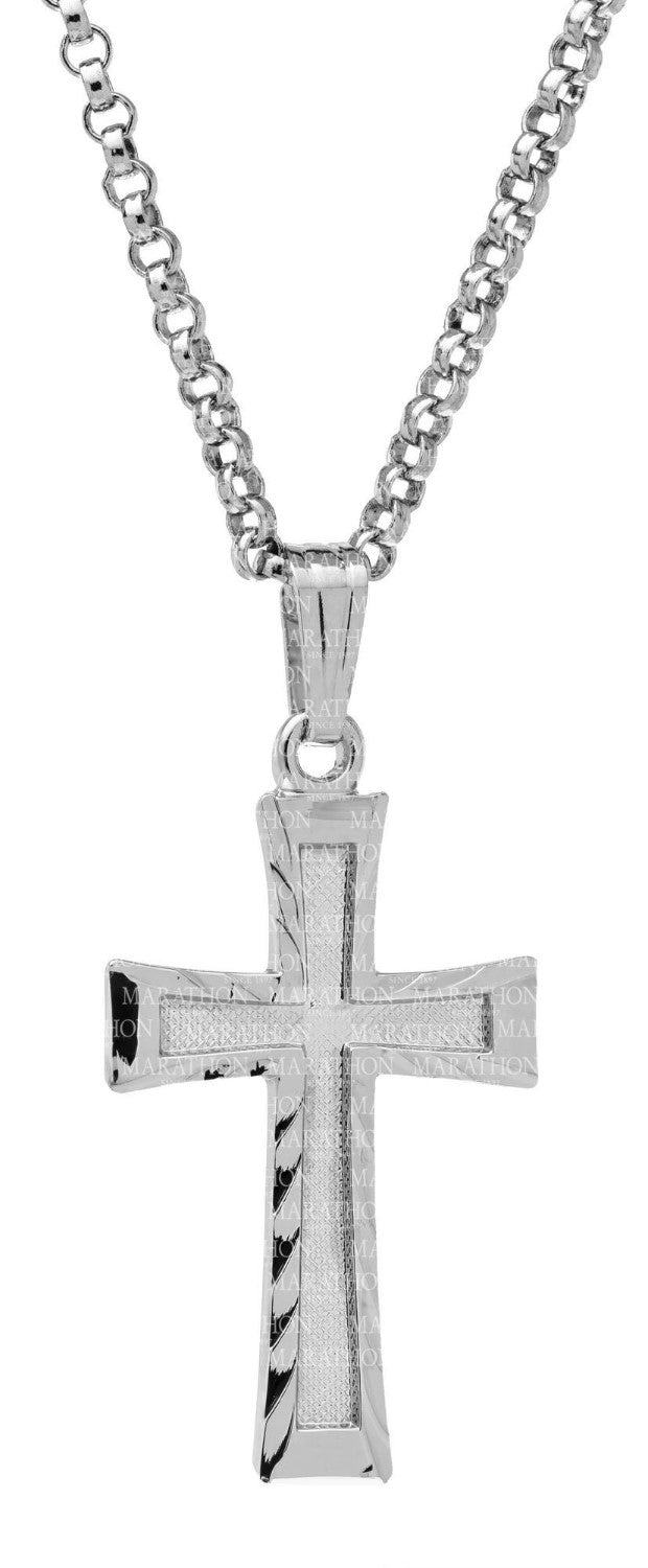 Cross Pendant - 18"