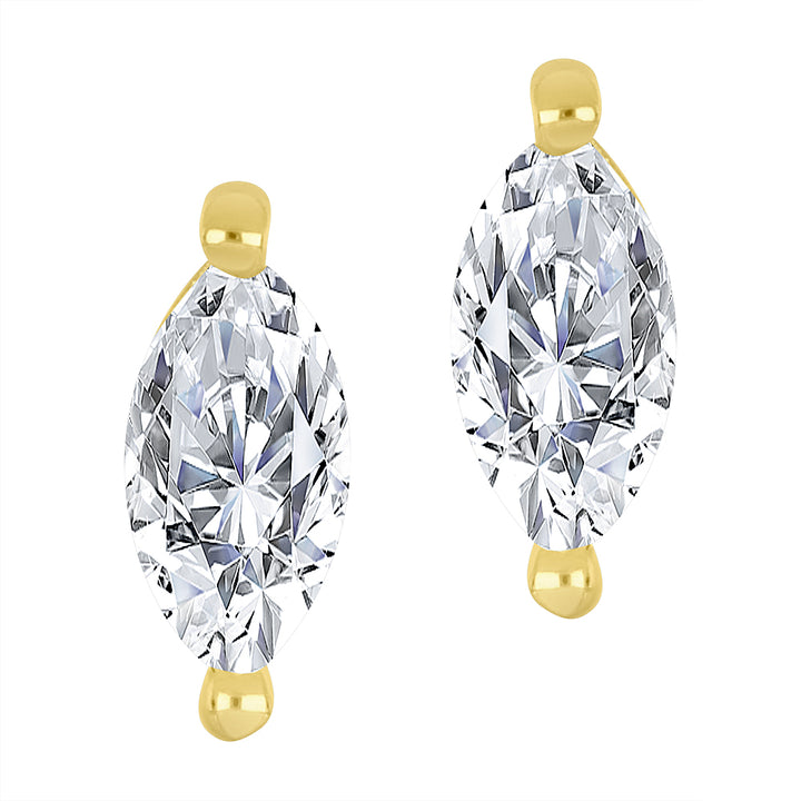 10k yellow gold stud earrings