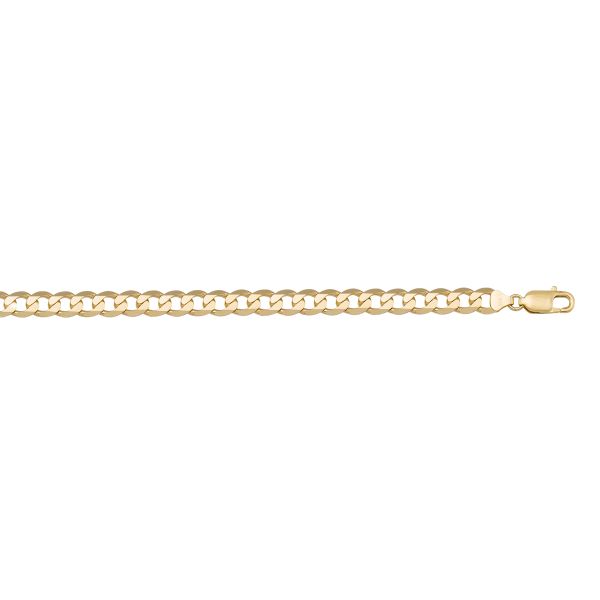 10 Karat Yellow Gold 5MM Curb