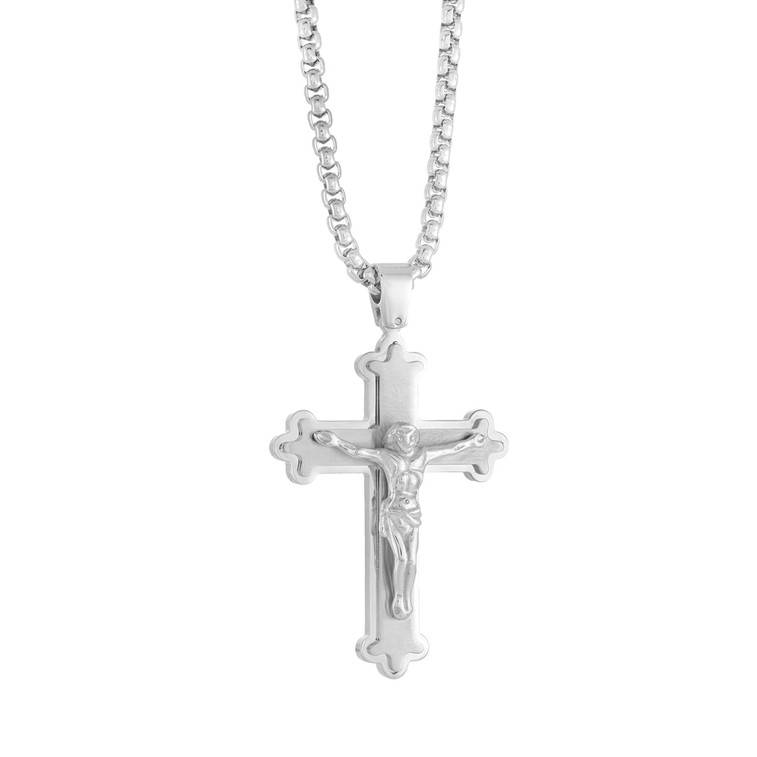 Italgem Steel large cross on 2