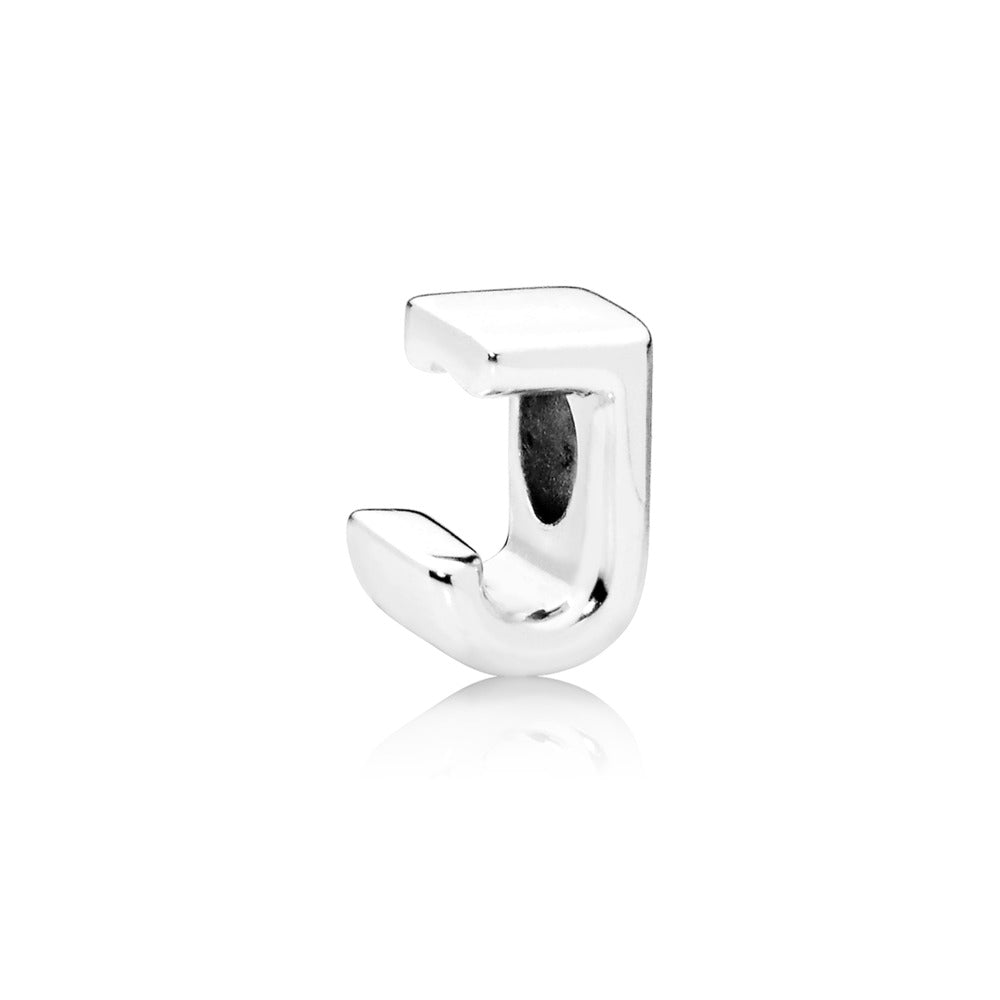 Pandora Moments Letter J Alphabet Charm