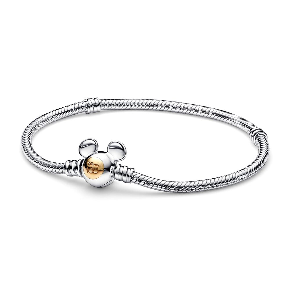 Disney 100th Anniversary Moments Snake Chain Bracelet, 7.1