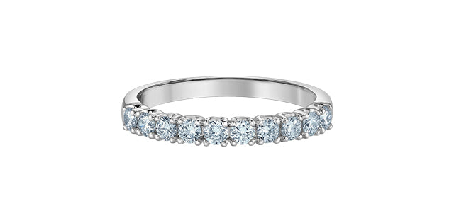 14k white gold Lab Grown Diamo