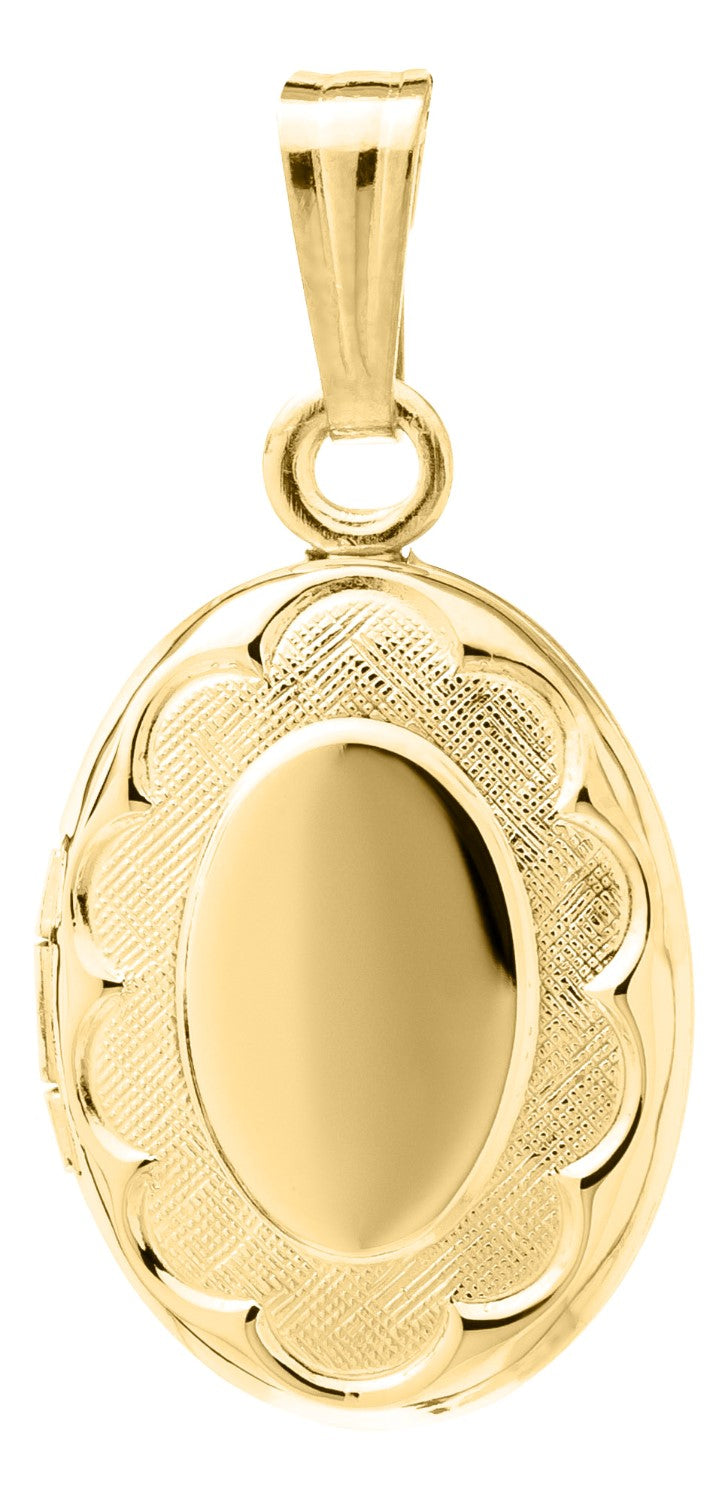 Sterling Silver Child's Oval Shaped Locket