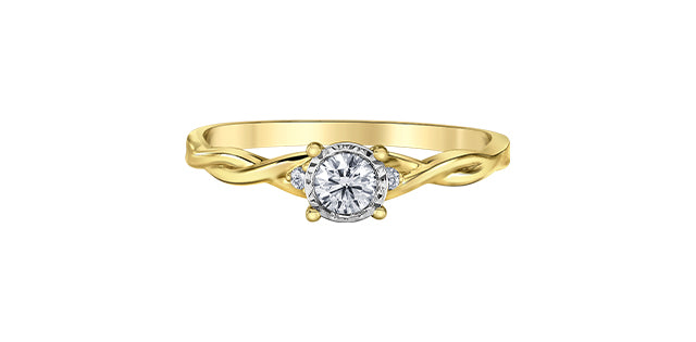 Illuminaire 10k yellow gold mu