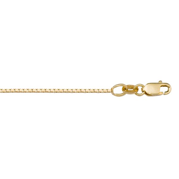 10 Karat Box Chain, 20 "