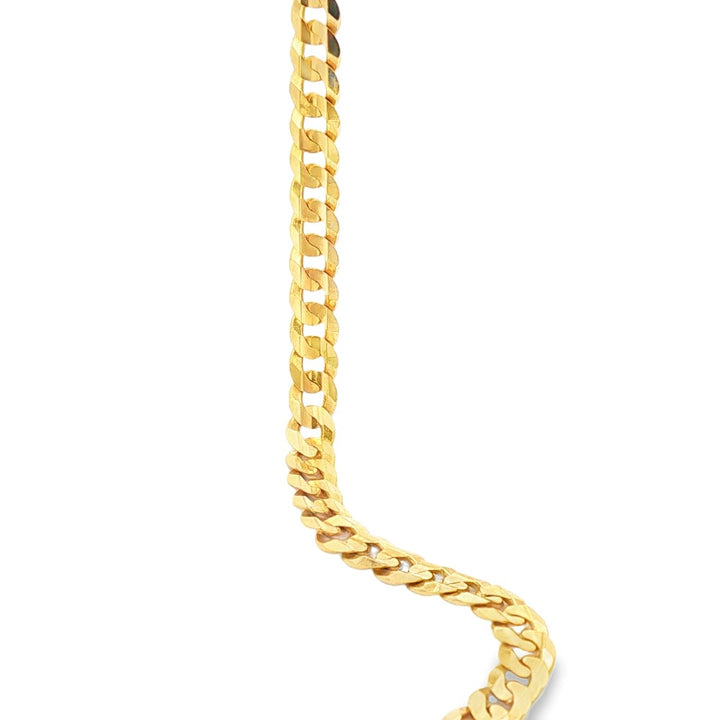 10k yellow gold 4.6mm concave