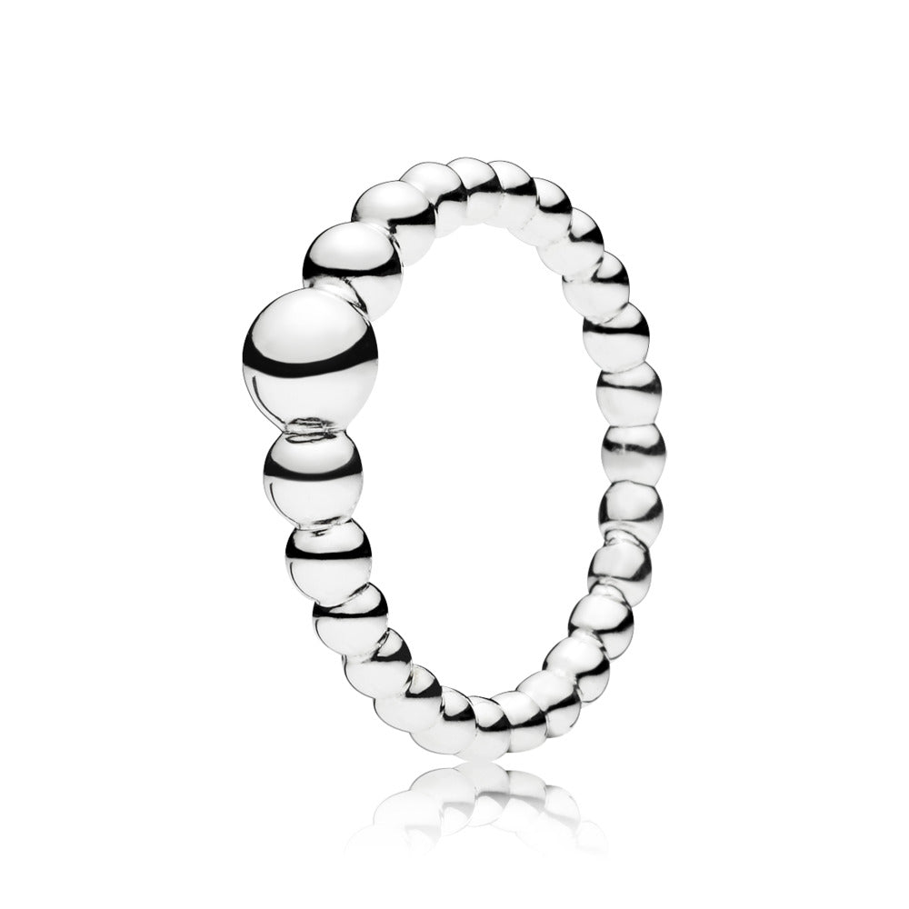FINAL SALE - Pandora String of Beads Ring, size 7.0
