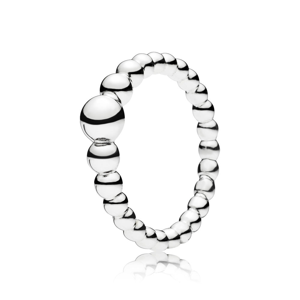 FINAL SALE - String of Beads Ring, size 6.0