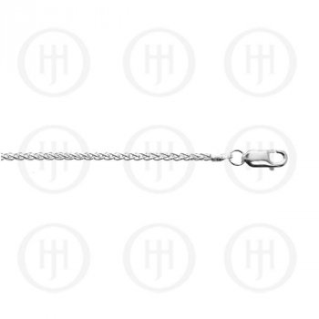 Sterling Silver Wheat Link Cha