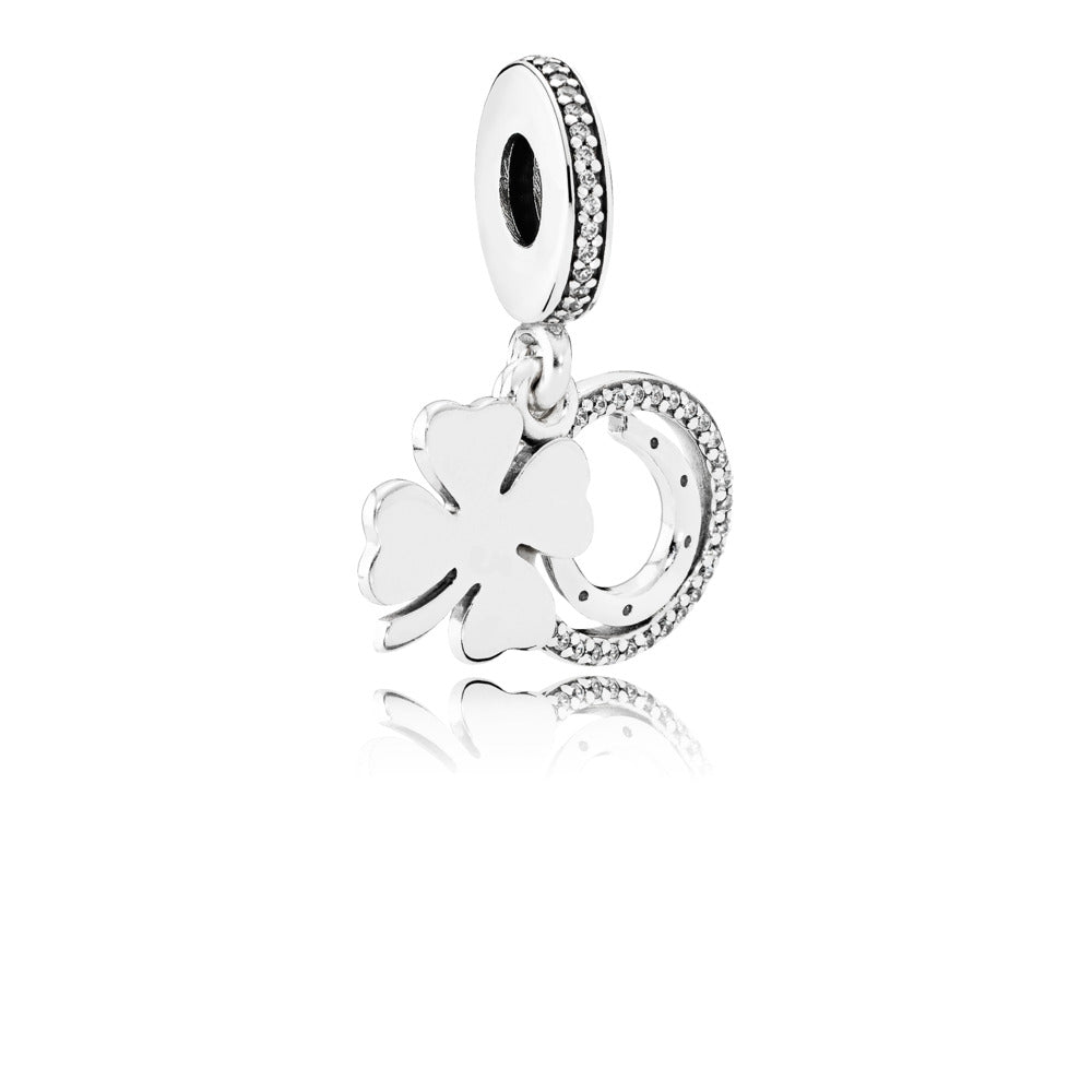 Pandora Lucky Four-Leaf Clover Dangle Charm