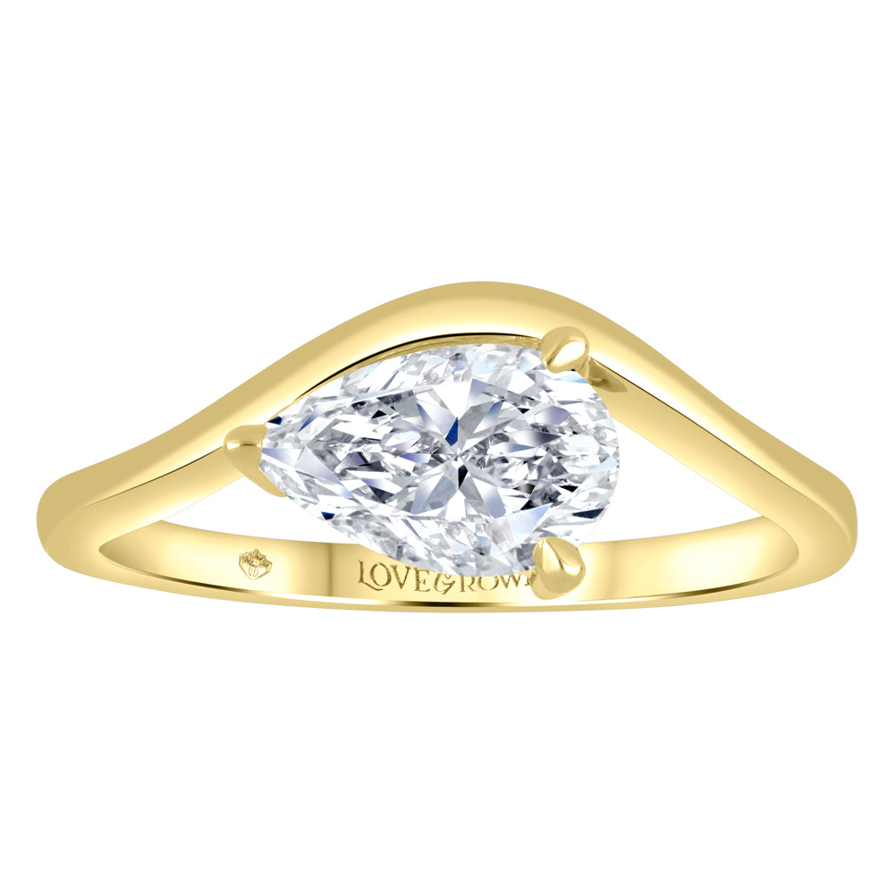 Love Grown 14k yellow gold lab