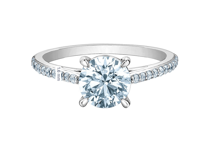 Diamond Evolution 14k white go