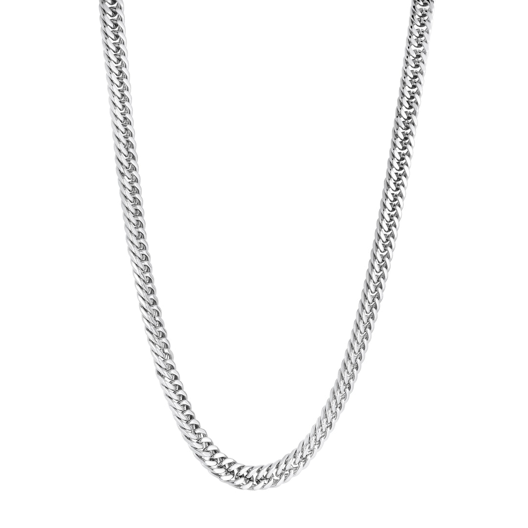 Stainless Steel Double Curb Link Chain, 20"