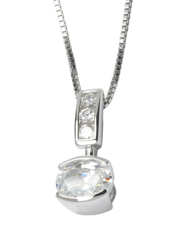ELLE CZ Drop Pendant