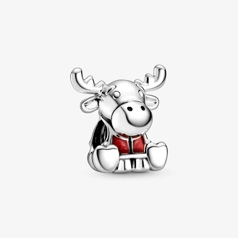 Pandora Moments Canada Moose Maple Leaf Charm