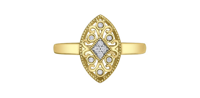 10k white gold diamond marquis