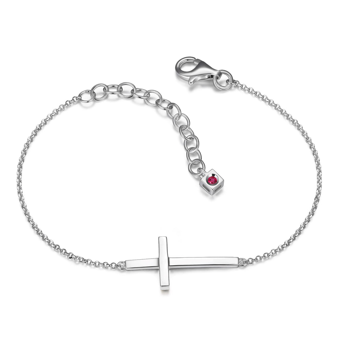 Elle "Devotion" Cross Bracelet