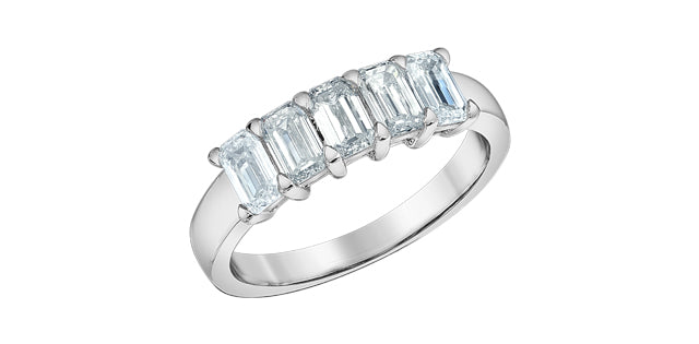 14k white gold Lab grown diamo