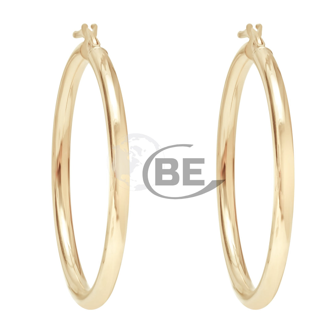 10k yellow gold polished round