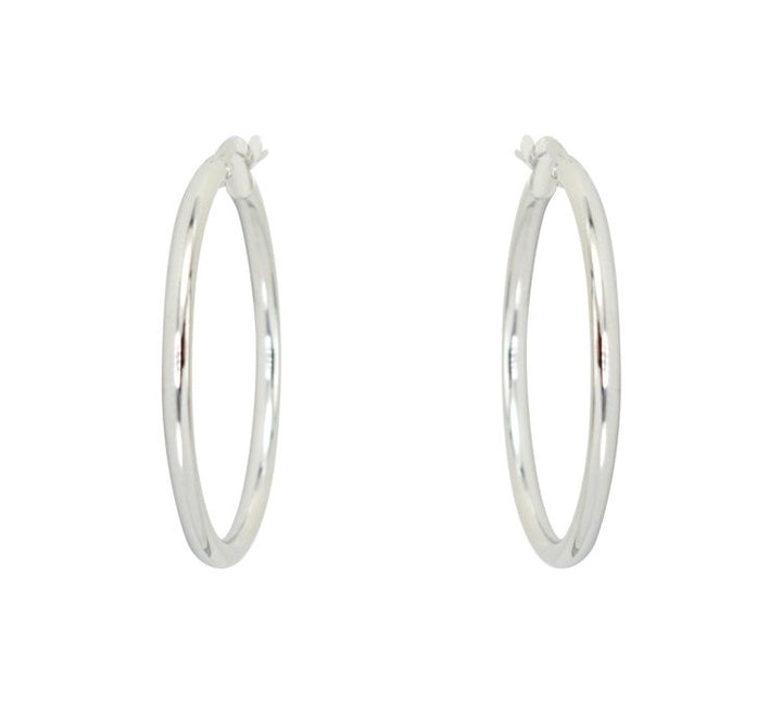 10K 20mm Hoop Earrings