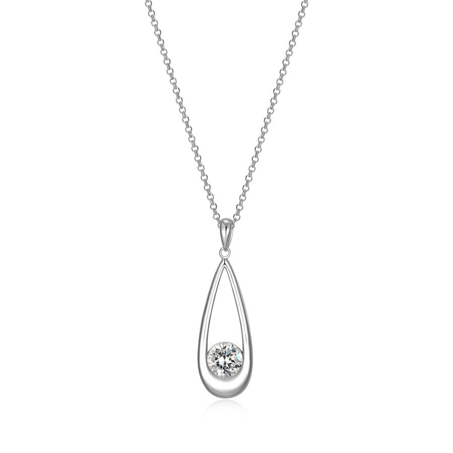 Reign rhodium-plated sterling