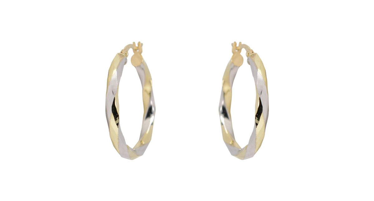 10k yellow and white gold two