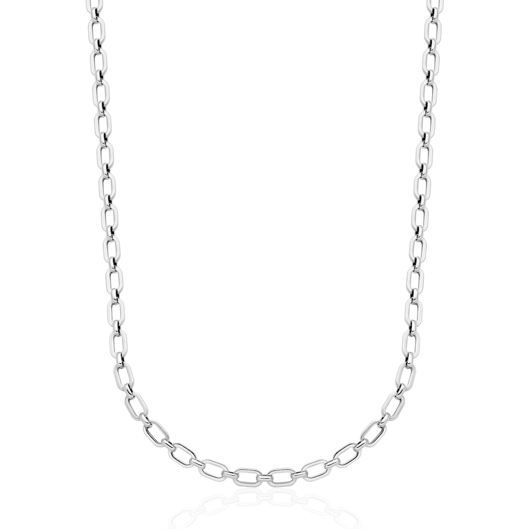 Steelx Oval Link Necklace, 18"