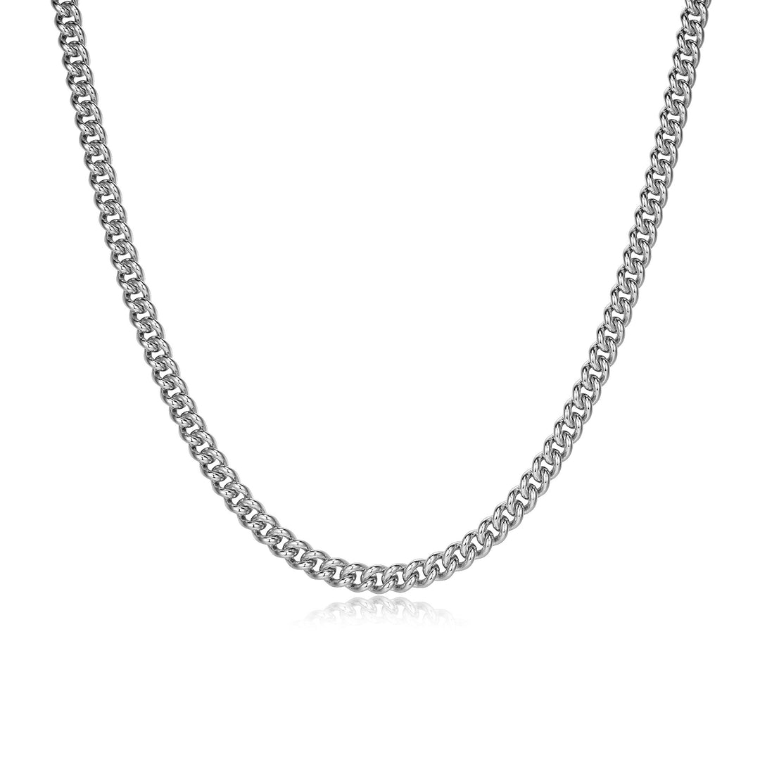 ETHOS Silver Curb Chain.