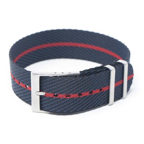 Weaved nato strap Blue & Red 2