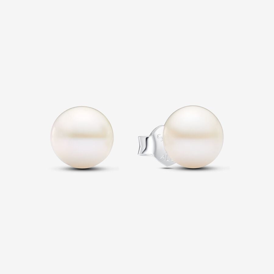 Pandora Treated Freshwater Cultured Pearl 7mm Stud Earrings