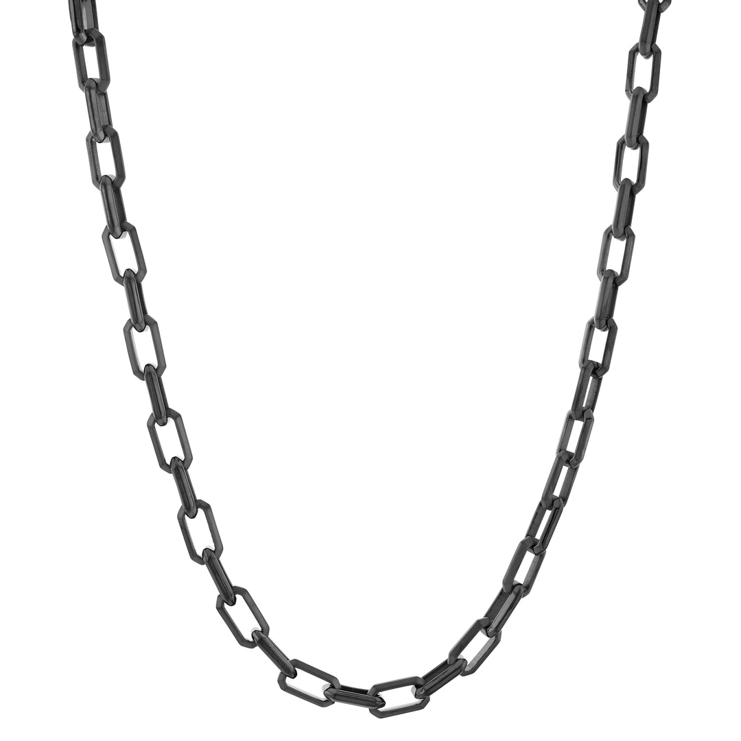 Stainless Steel Gunmetal Plated Chain