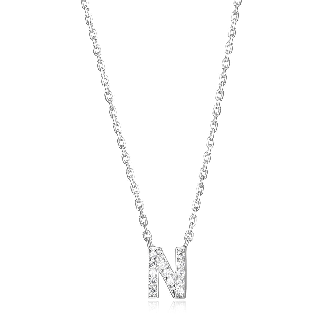 Reign Initial Necklace, N