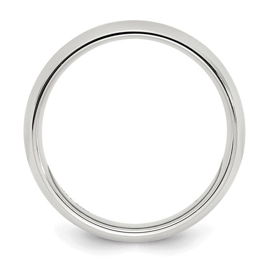 3MM Comfort Fit Sterling Silver Domed Band, size 7.5