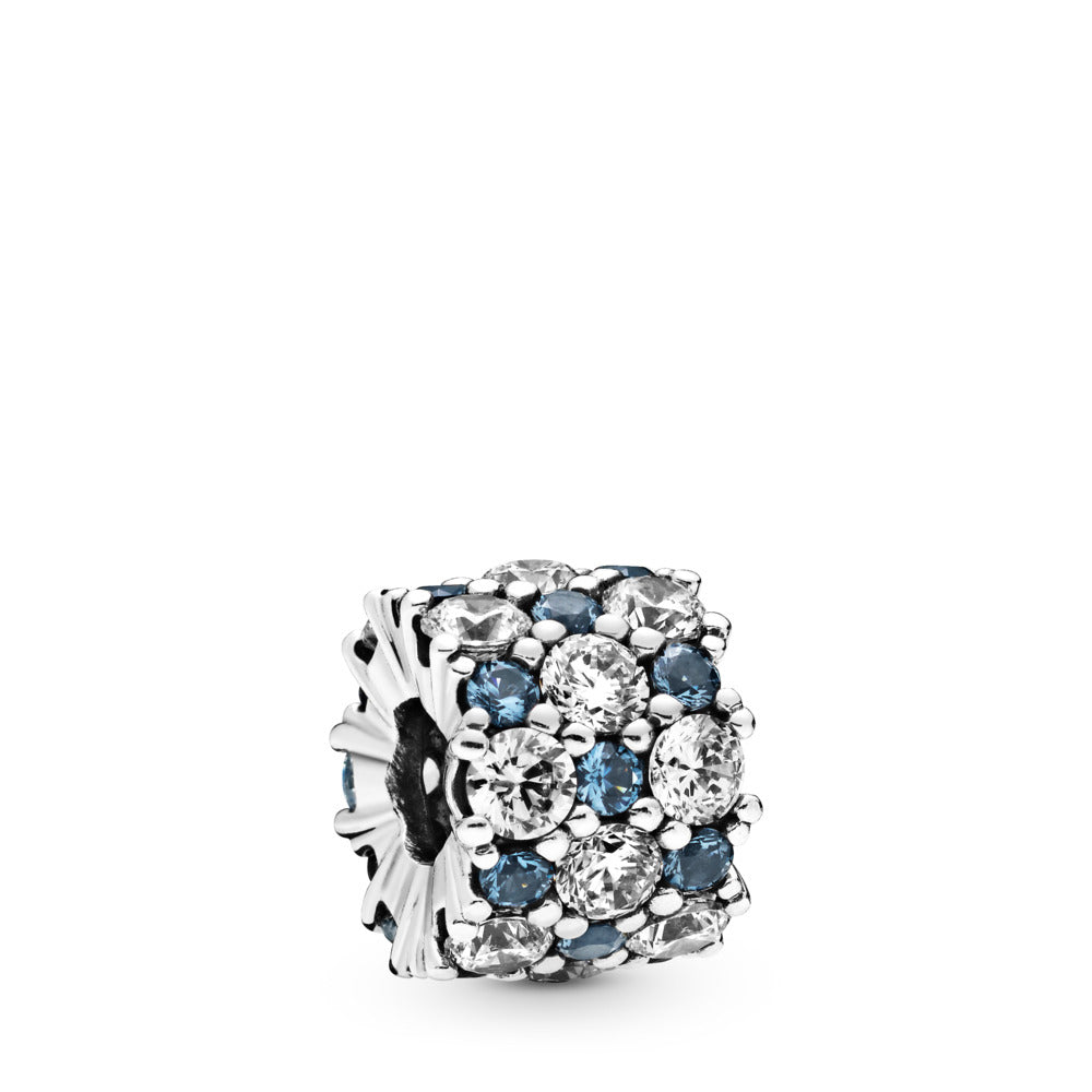 Pandora Moments Blue & Clear Sparkle Charm