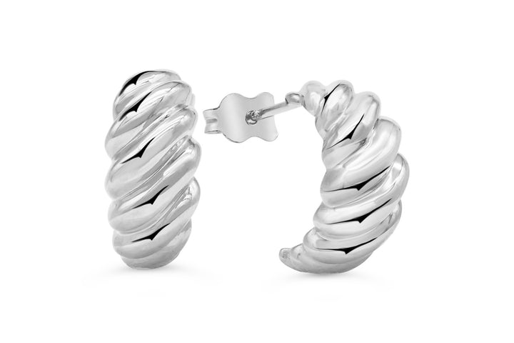 10 Karat 14MM Huggie Earrings