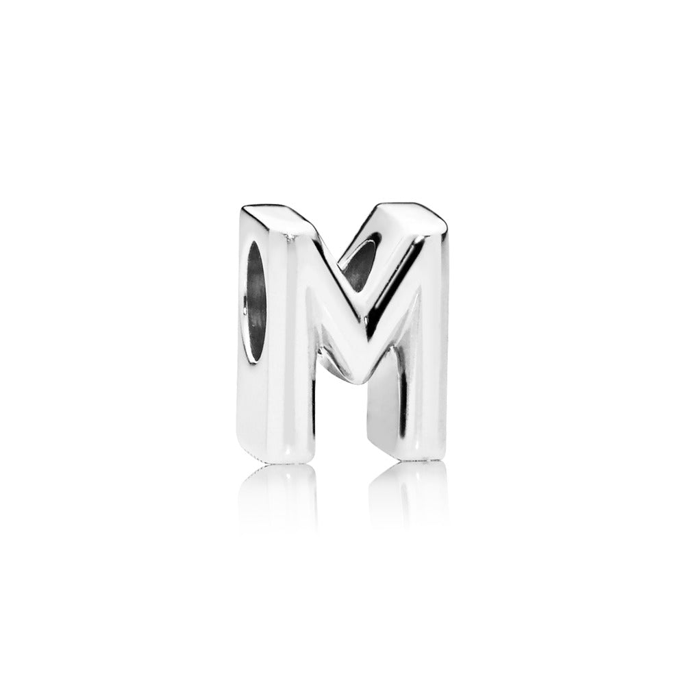 Pandora Letter M Alphabet Charm