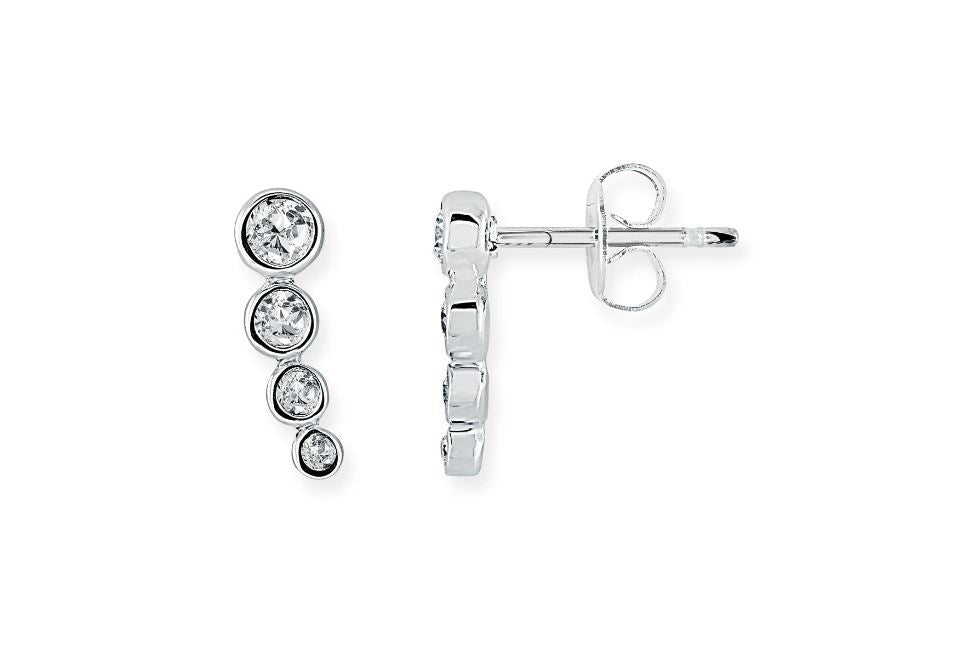 Italgem Steel Drop Earrings