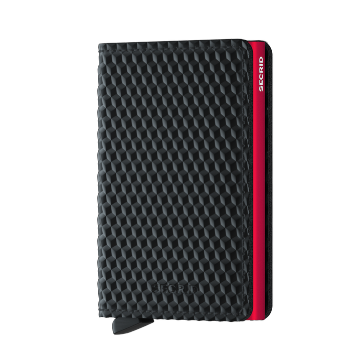 Secrid Miniwallet Cubic Black-Red