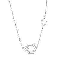 ELLE Lattice Station Necklace