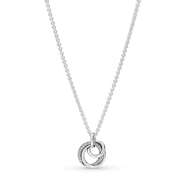 Pandora Family Always Encircled Pendant Necklace, 23.6"