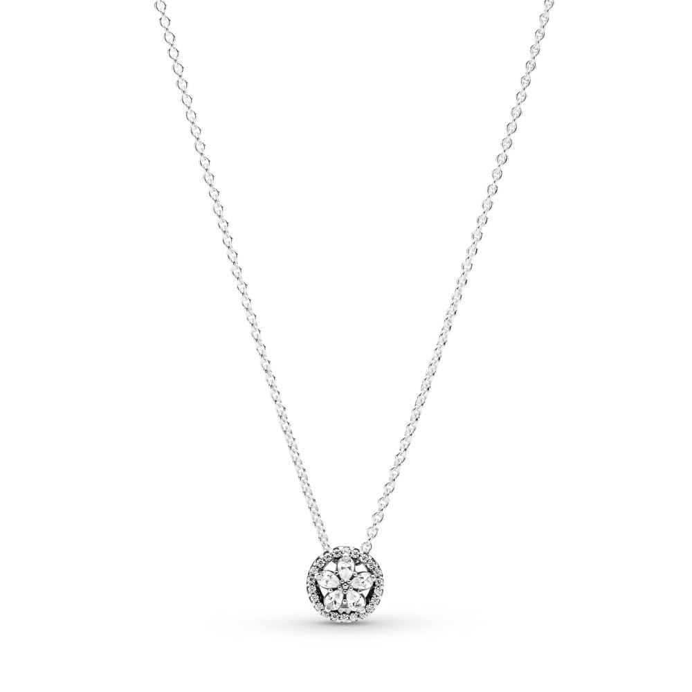 FINAL SALE - Pandora Sparkling Snowflake Collier Necklace, 17.7"