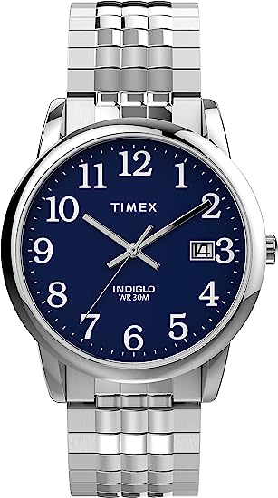 Timex Easy Reader Men's 35mm Expansion Band Watch