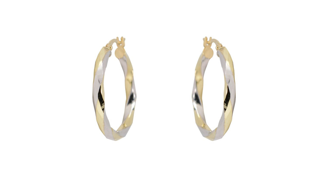 10k yellow and white gold two